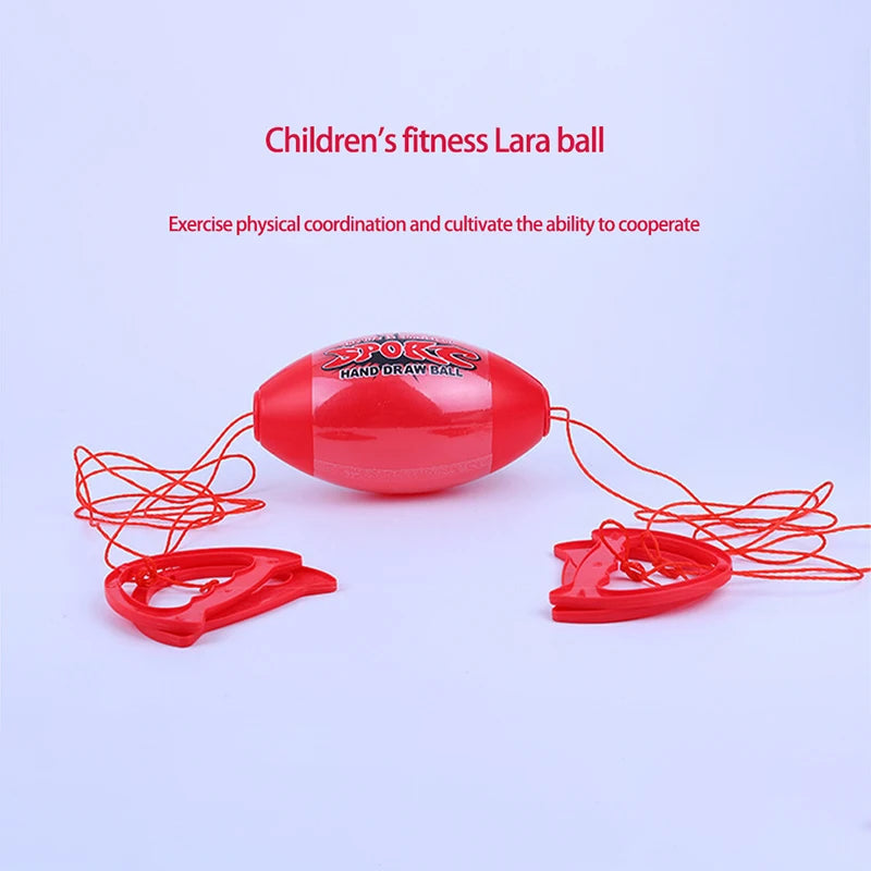 Children Toys Outdoor Interactive Pulling Elastic Speed Balls Sensory Training Sport Games Toy For Kids Adults Gift